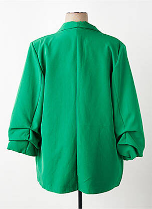 Sacou buzunare false verde JOLIFLY & JUSTINE Y femeie