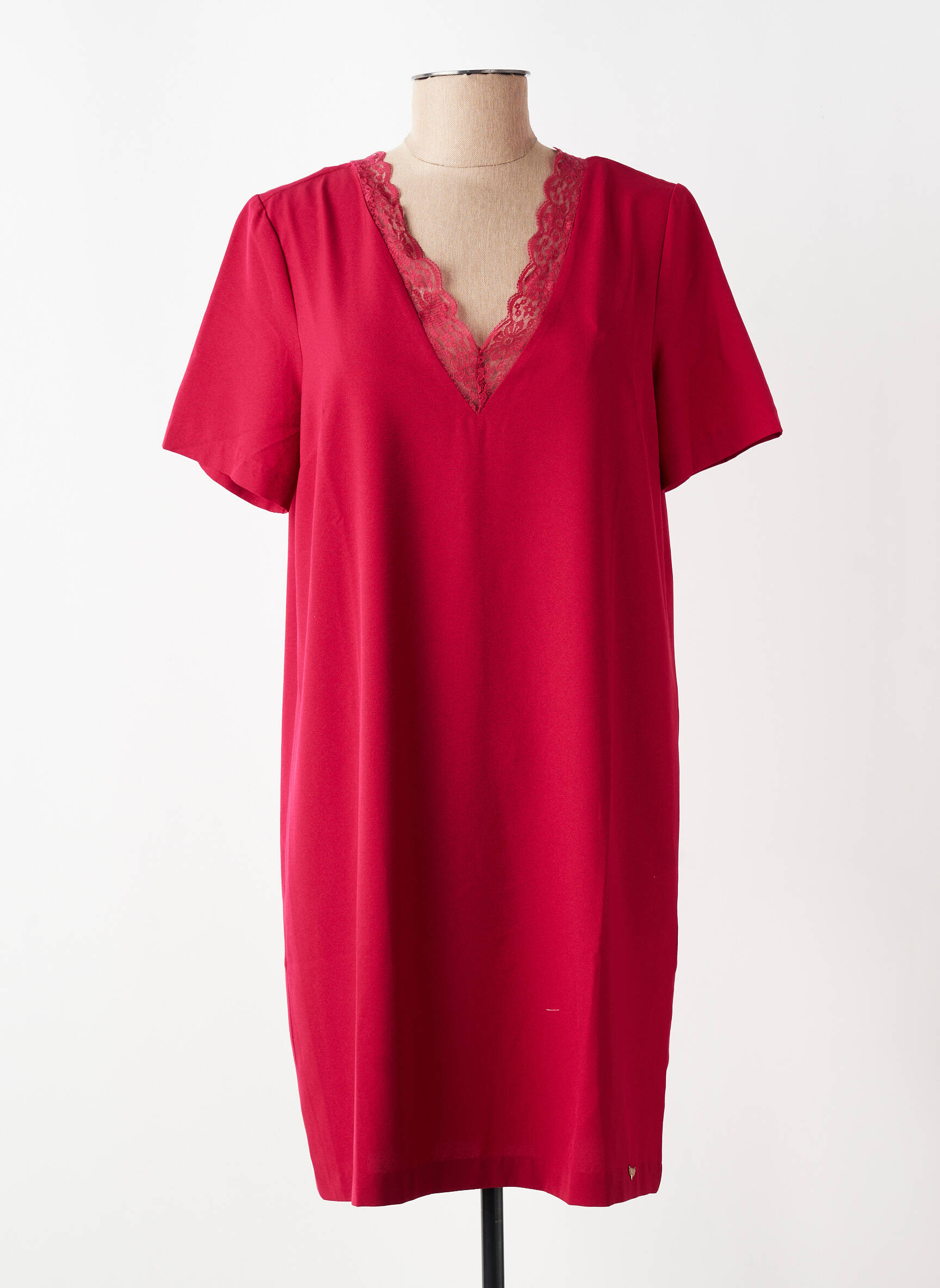 Rochie scurtă mâneci scurte mâneci scurte roșu LPB LES PETITES BOMBES  femeie