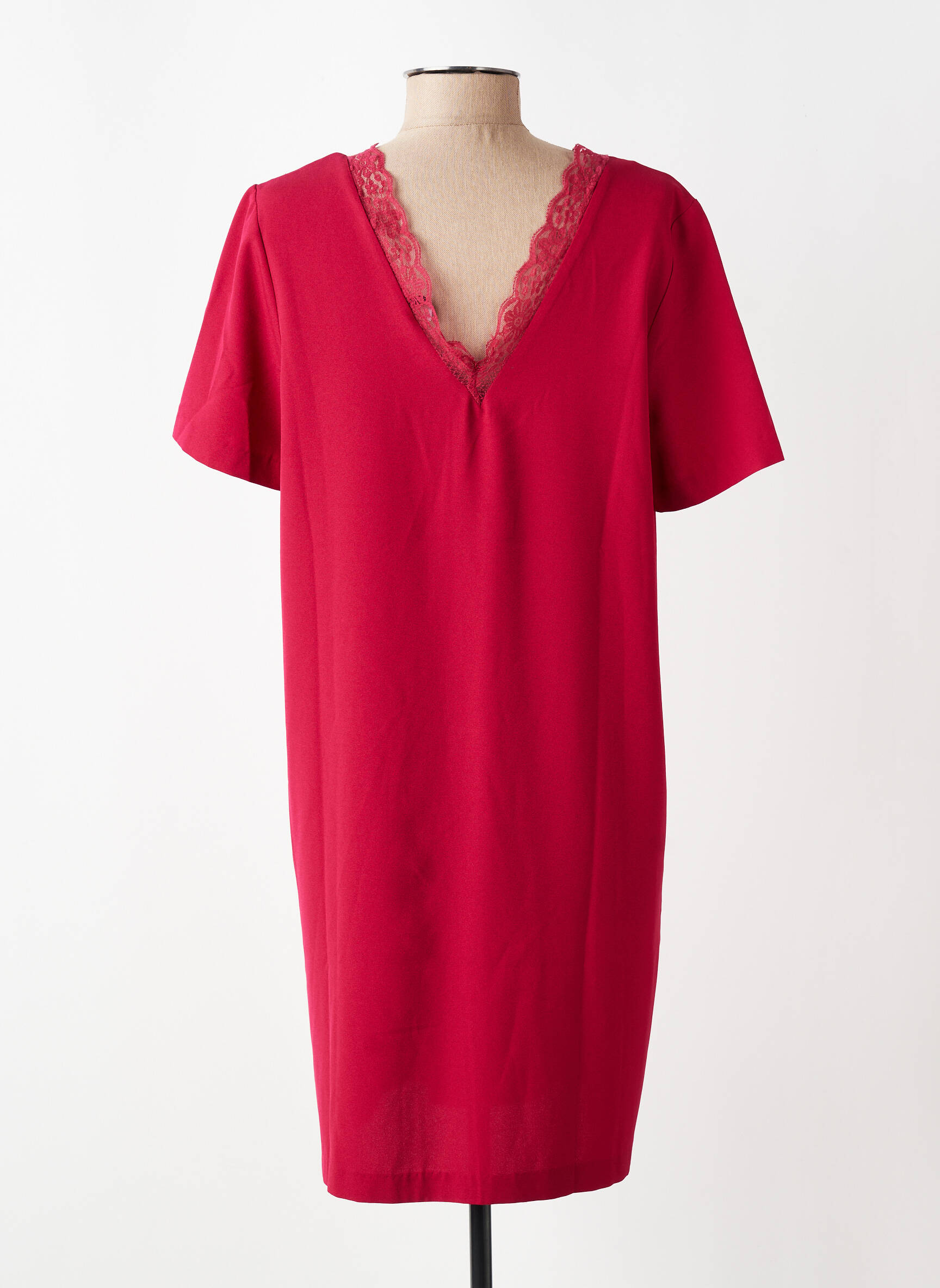 Rochie scurtă mâneci scurte mâneci scurte roșu LPB LES PETITES BOMBES  femeie