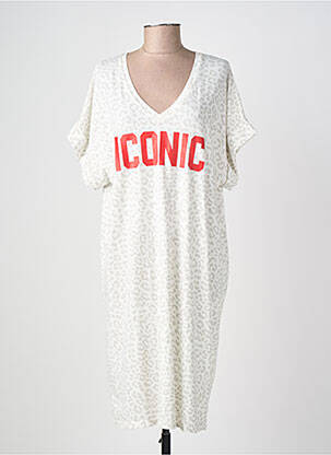 Rochie midi mâneci scurte mâneci scurte gri MADE IN ITALY femeie
