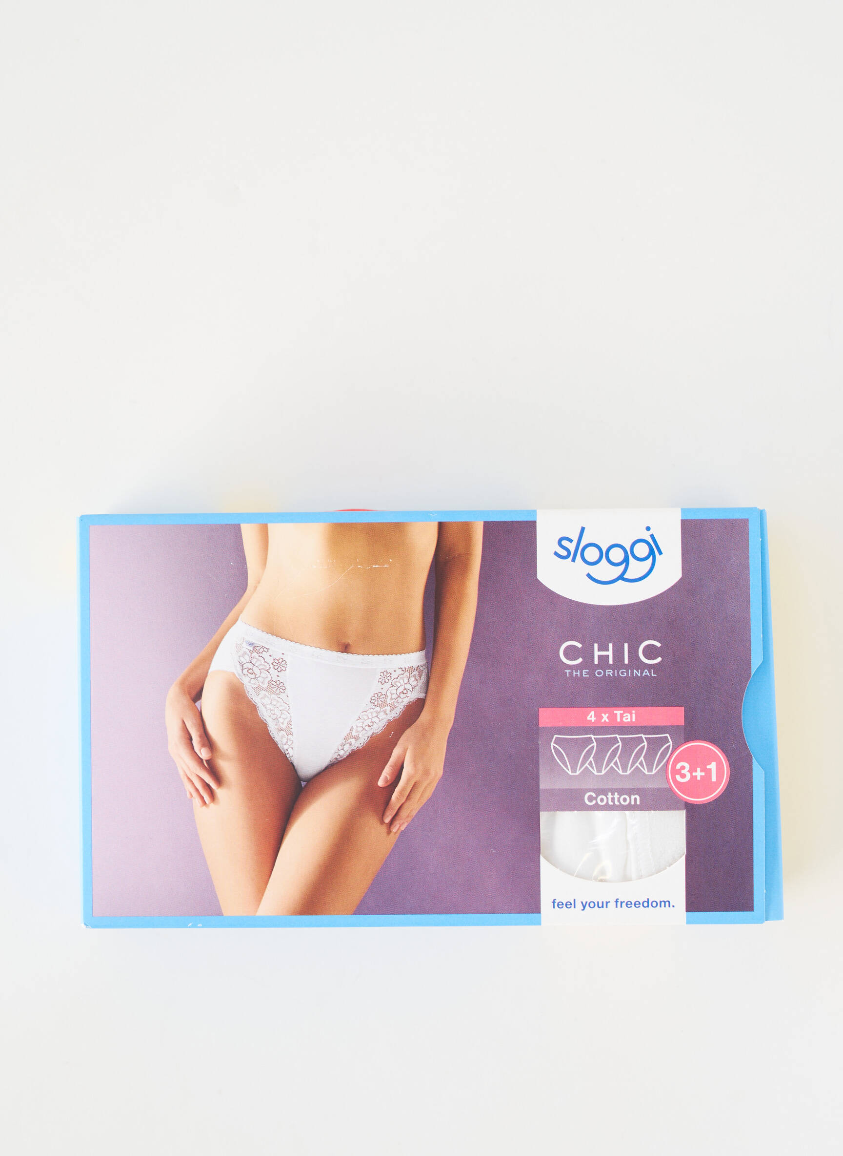 Chilot elasticitate alb SLOGGI femeie