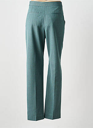 Pantalon drept talie cu cleme mărime normală verde SOEUR femeie