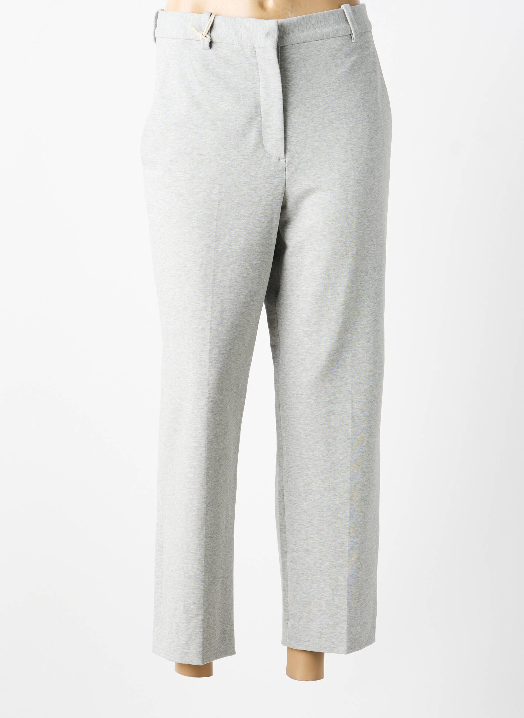 Pantalon 7/8 elasticitate mărime normală gri CIRCOLO 1901 femeie