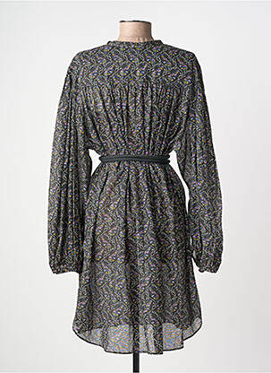 Rochie midi imprimeu fantezie mâneci lungi gri MARANT ETOILE femeie