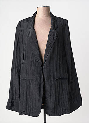 Sacou buzunare negru FORTE-FORTE femeie