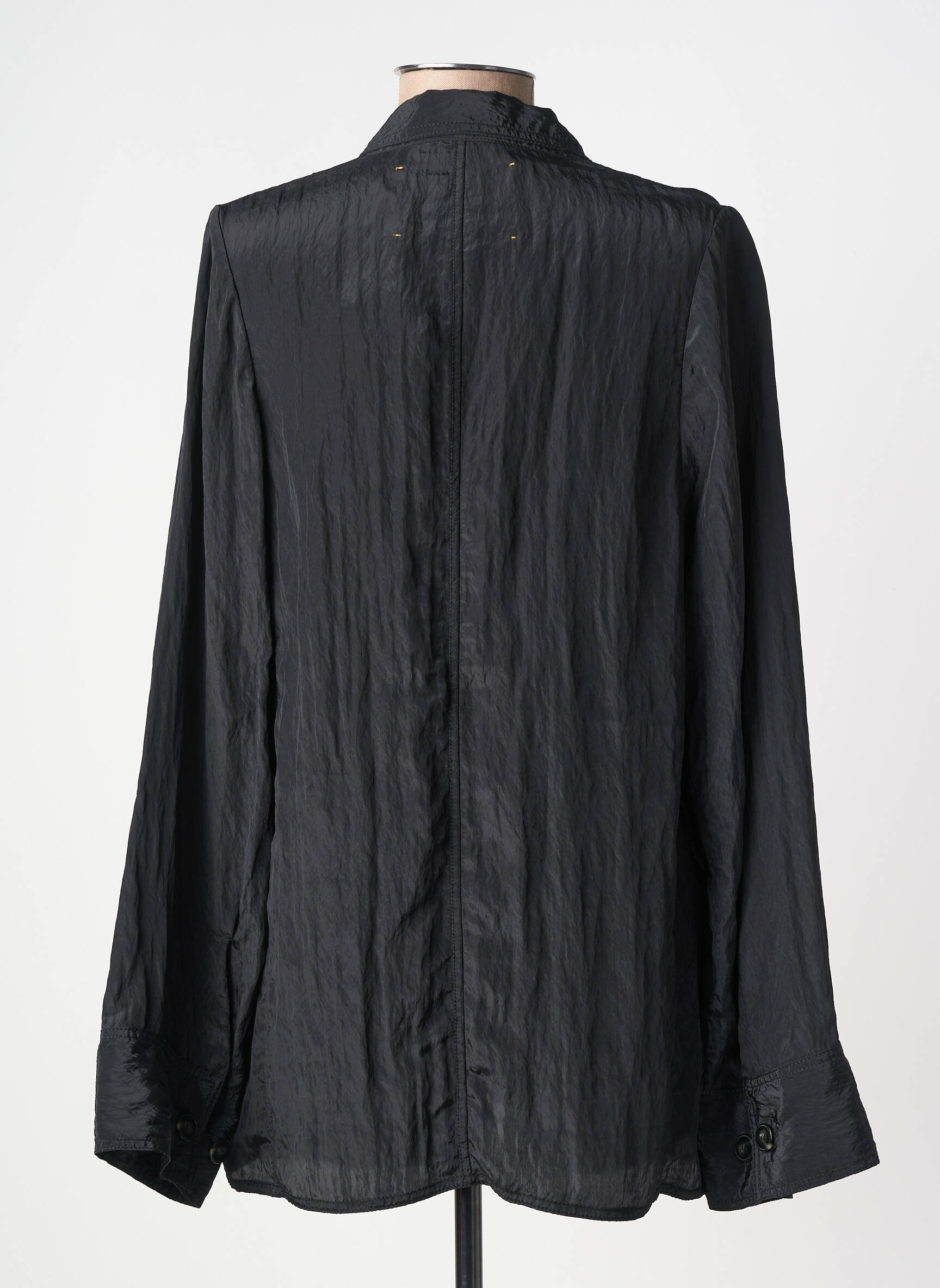 Sacou buzunare negru FORTE-FORTE femeie
