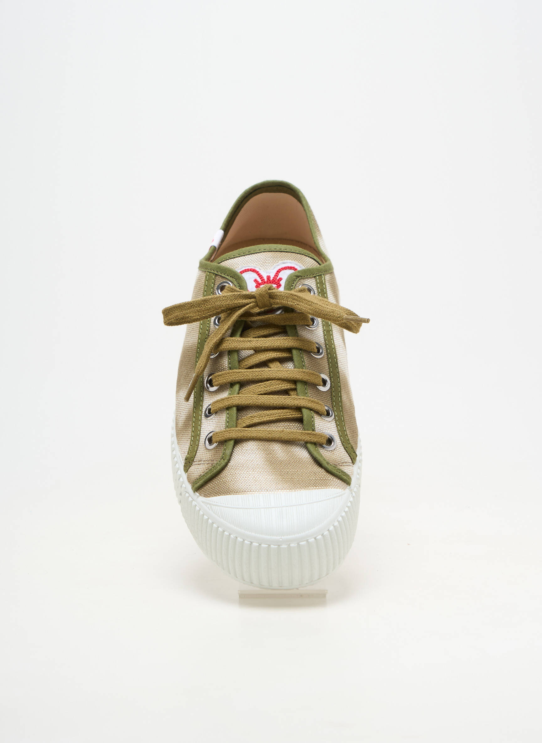 Adidași vârf rotund toc plat până la 3 cm verde ARNACOEUR femeie