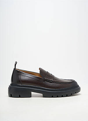Mocasini material neted platformă maro BALLY bărbat