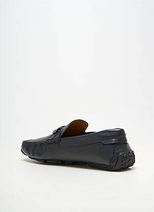 Pantofi de barcă material neted vârf rotund negru BALLY bărbat