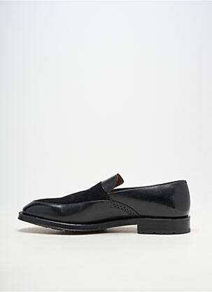 Mocasini material neted toc mic negru BALLY bărbat