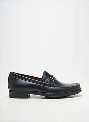 Mocasini material neted toc mic negru BALLY bărbat