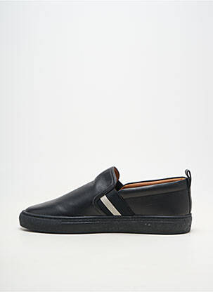 Slip-on-uri vârf rotund vârf rotund negru BALLY bărbat