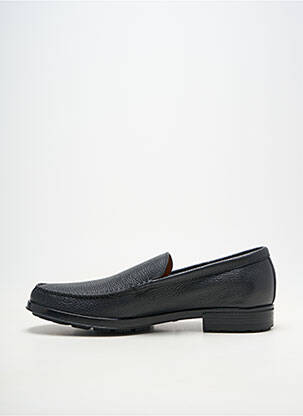 Mocasini material neted toc mic negru BALLY bărbat