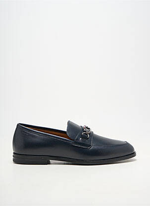 Mocasini material neted toc mic albastru BALLY bărbat