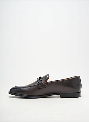 Mocasini material neted toc mic gri BALLY bărbat