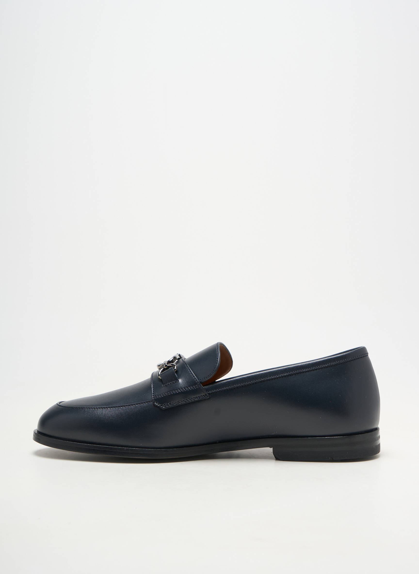 Mocasini material neted toc mic albastru BALLY bărbat