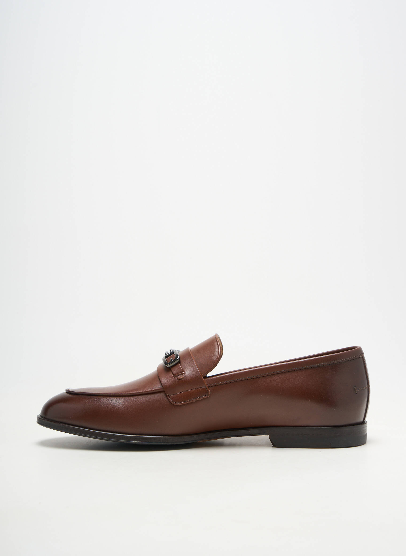 Mocasini material neted toc mic maro BALLY bărbat