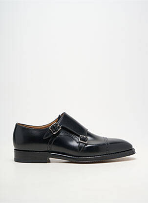 Mocasini material neted toc mic negru BALLY bărbat