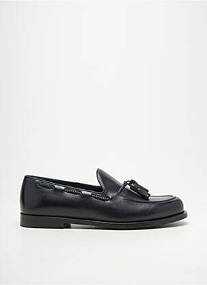 Mocasini material neted toc mic negru BALLY bărbat