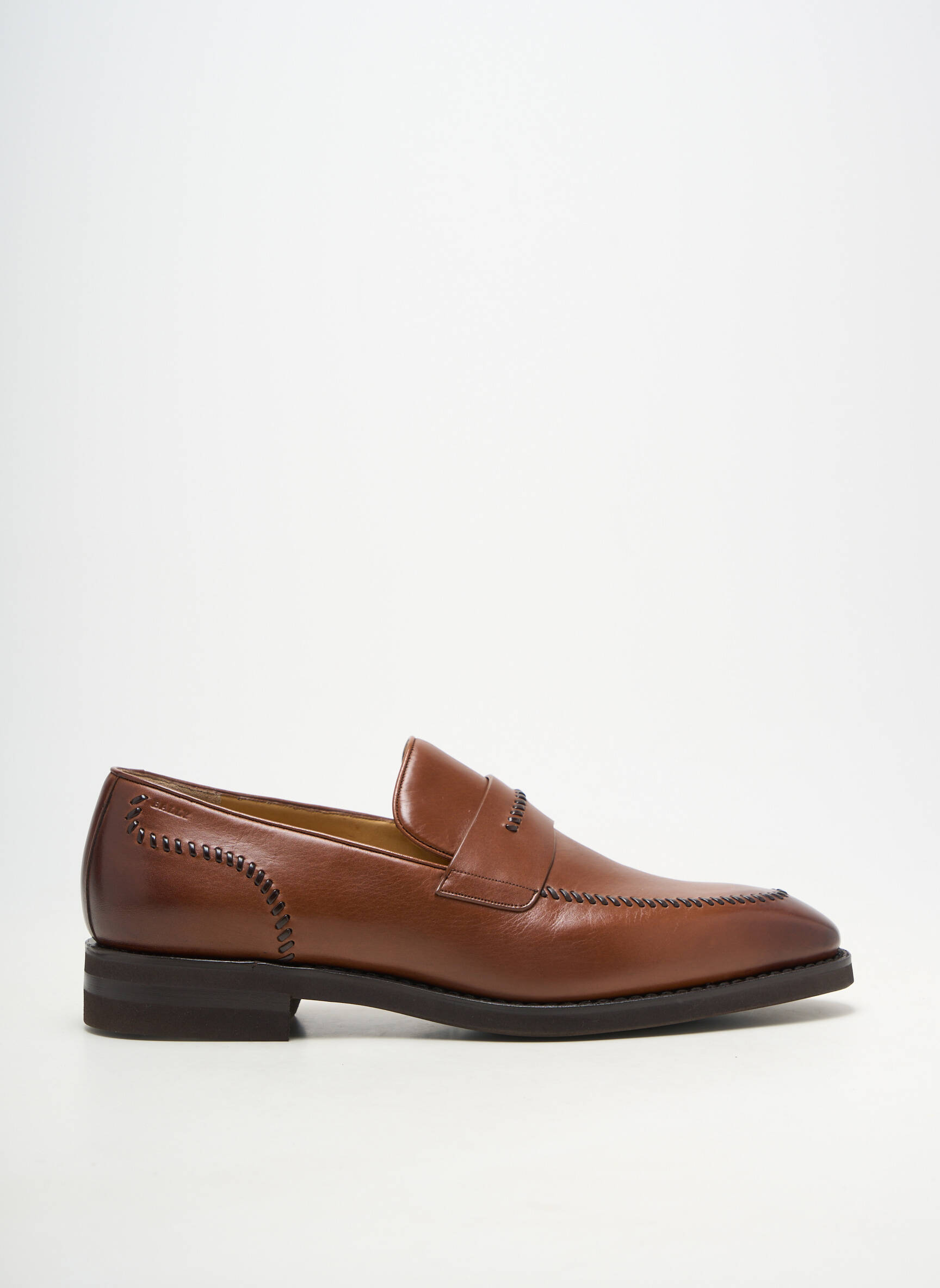 Mocasini material neted toc mic maro BALLY bărbat