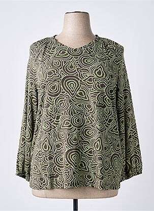 Tricou mâneci lungi mâneci lungi verde CISO femeie