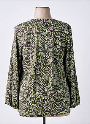 Tricou mâneci lungi mâneci lungi verde CISO femeie