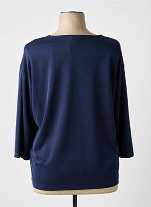 Tricou mâneci 3/4 mâneci 3/4 albastru BARBARA LEBEK femeie