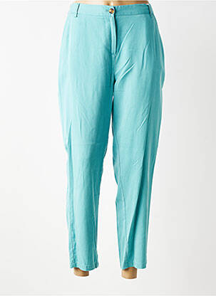 Pantalon 7/8 talie înaltă talie înaltă albastru C'EST BEAU LA VIE femeie
