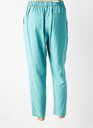 Pantalon 7/8 talie înaltă talie înaltă albastru C'EST BEAU LA VIE femeie