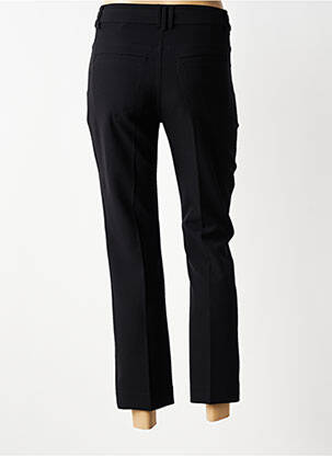 Pantalon 7/8 talie înaltă talie înaltă negru ANNA MONTANA femeie