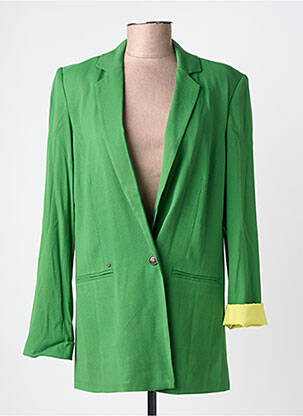 Sacou finisaj interior dublat verde CLOUD9 femeie