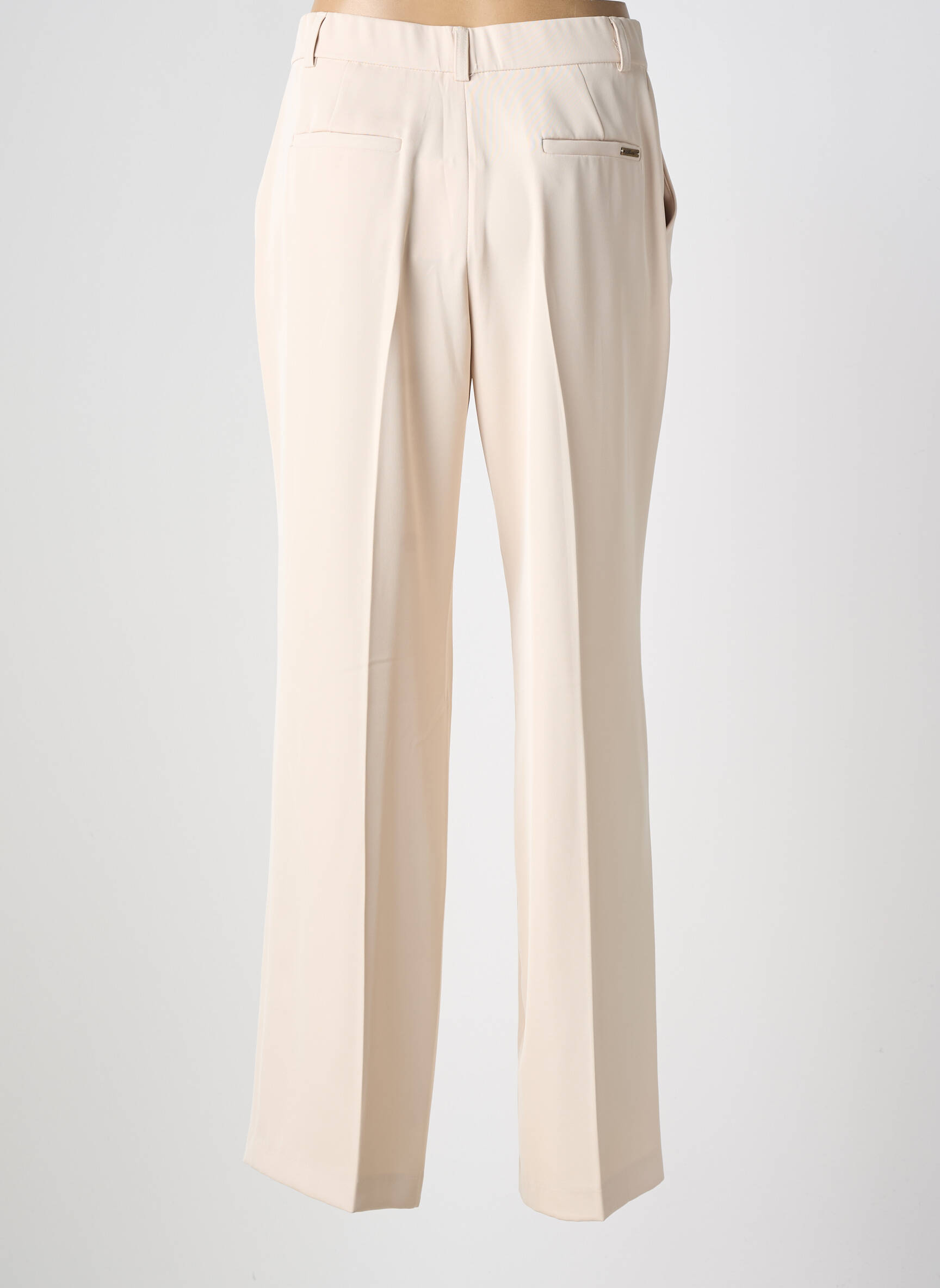 Pantalon drept elasticitate mărime normală bej TINTA femeie