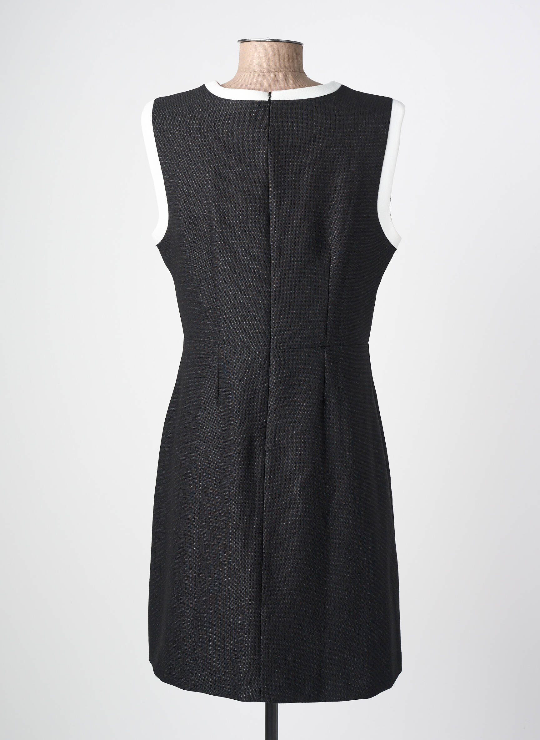 Rochie midi fără mâneci fără mâneci negru FUEGO WOMAN femeie
