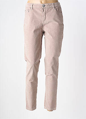 Pantalon slim mărime normală mărime normală bej !OHO! femeie
