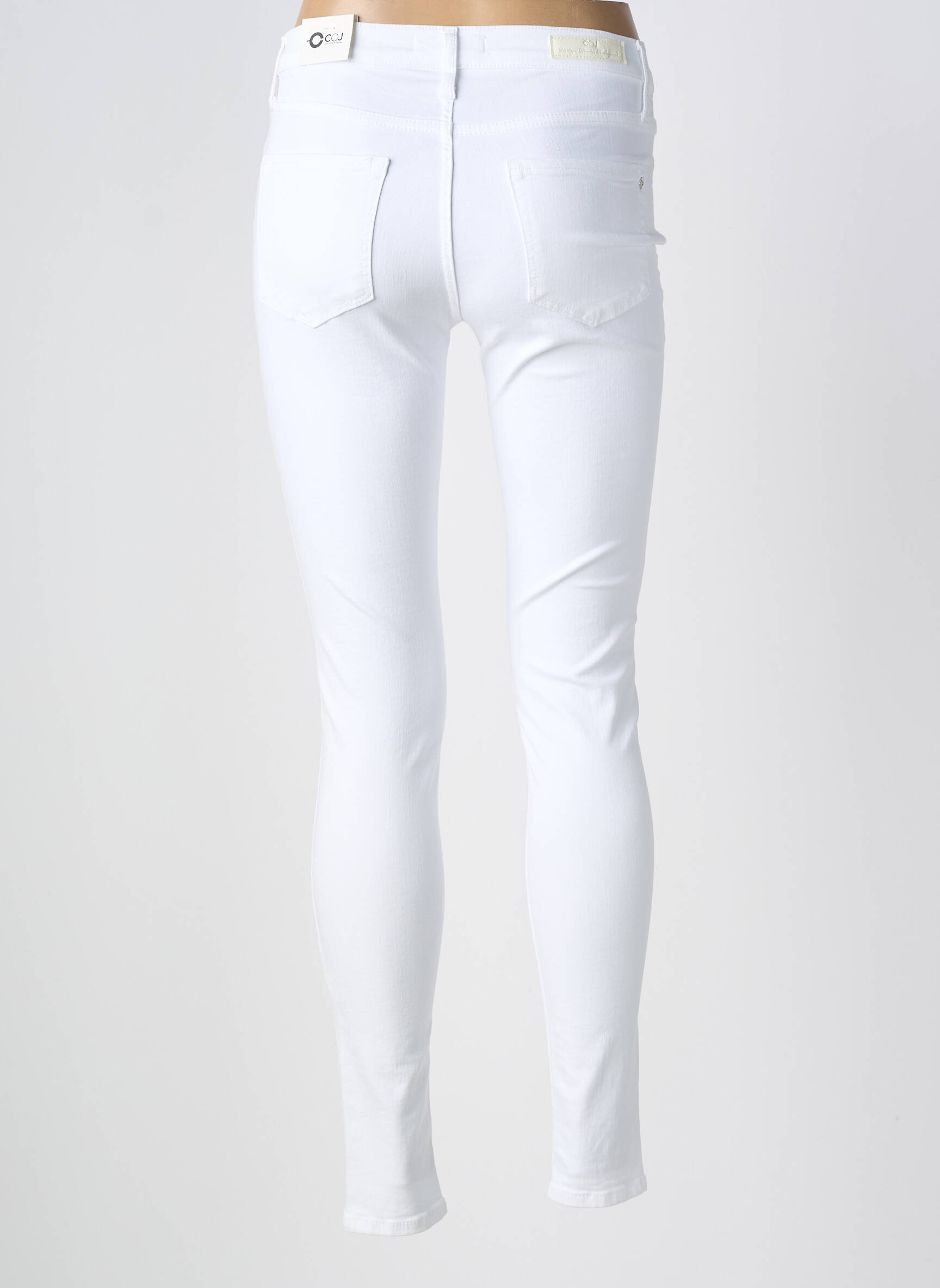 Blugi skinny mărime normală mărime normală alb CUP OF JOE DENIM femeie