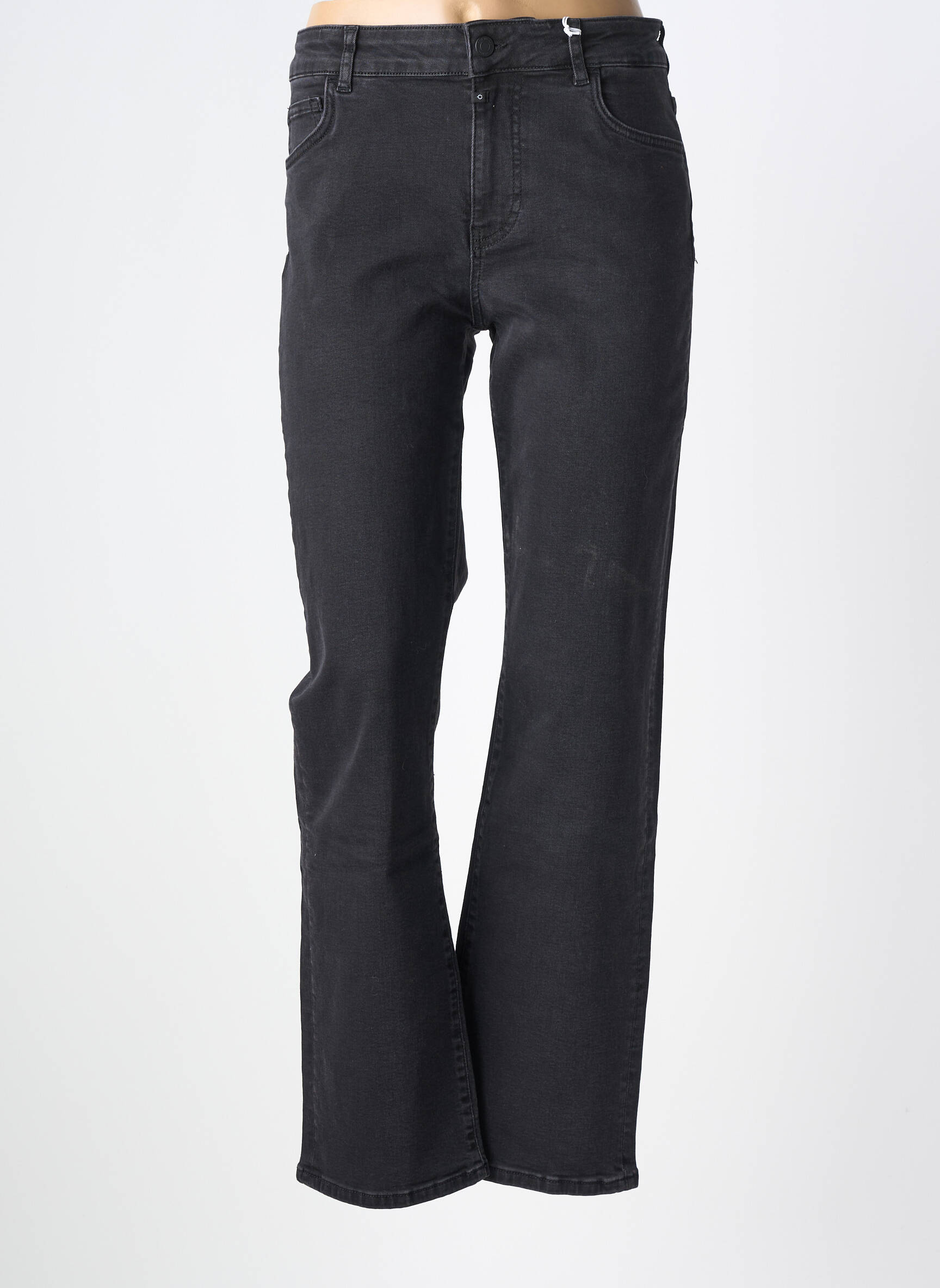 Blugi cu croială dreaptă elasticitate mărime normală negru CUP OF JOE DENIM femeie