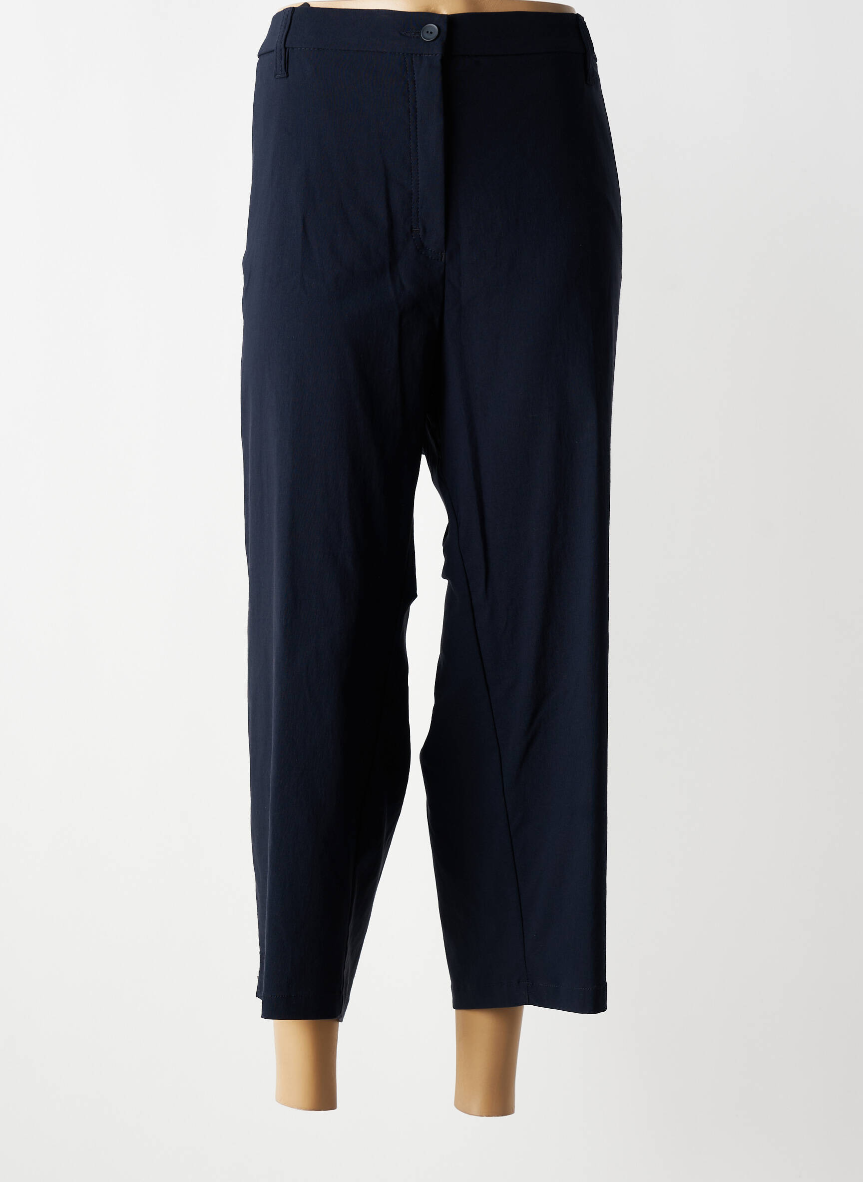 Pantalon 7/8 elasticitate mărime normală albastru KJBRAND femeie