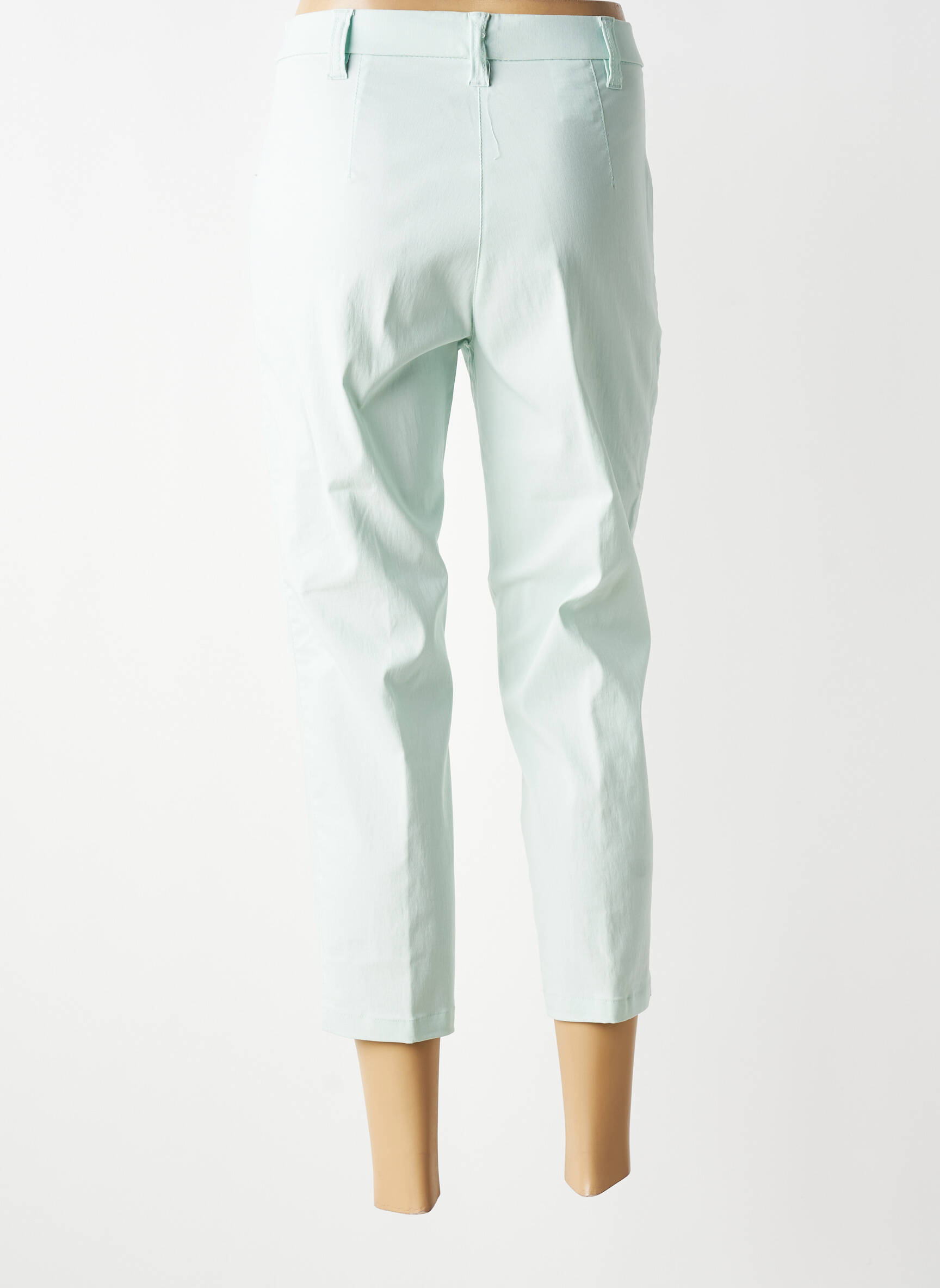 Pantalon trei sferturi elasticitate mărime normală albastru KJBRAND femeie
