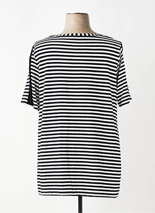 Tricou serigrafie cu strasuri mâneci scurte negru SEE YOU femeie