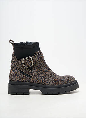 Botine/ghete toc mic toc de 4 la 6 cm negru REGARD femeie
