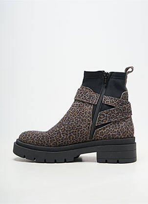 Botine/ghete toc mic toc de 4 la 6 cm negru REGARD femeie