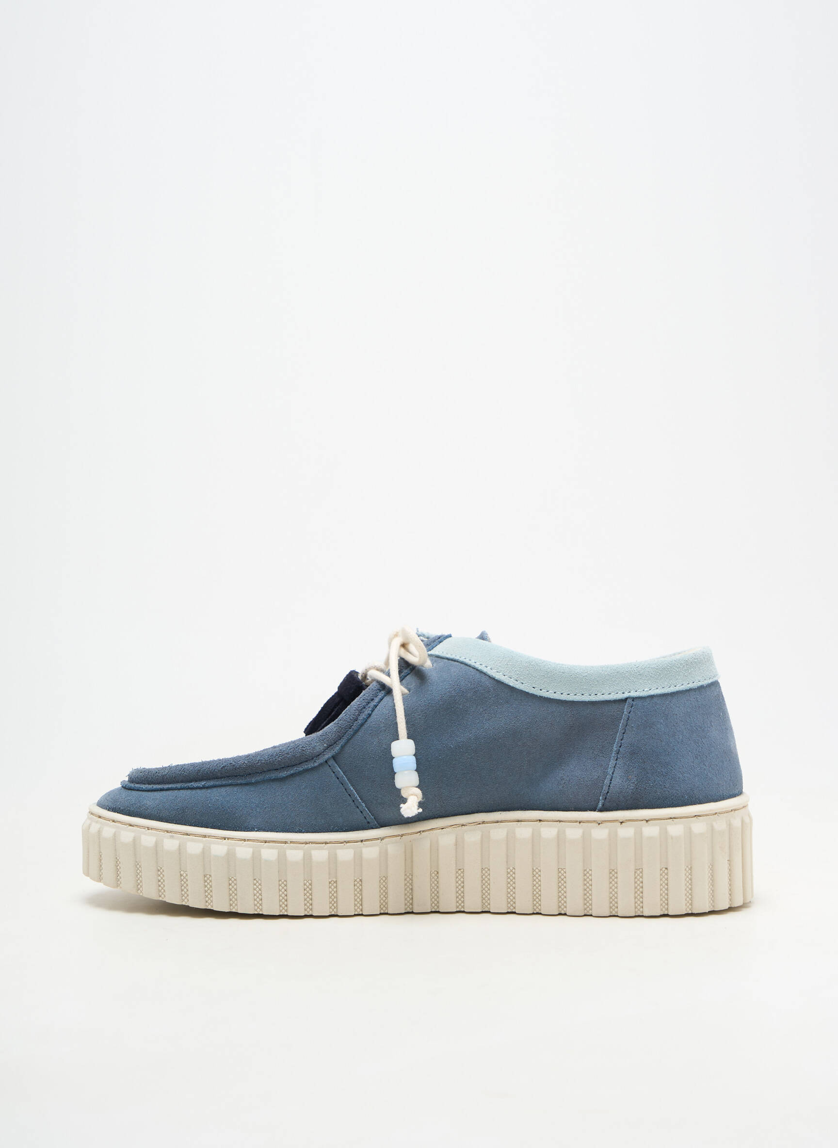 Adidași platformă toc de 4 la 6 cm albastru COCO ET ABRICOT femeie