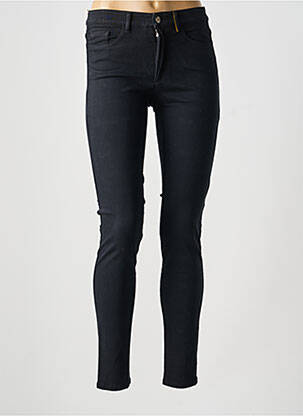 Pantalon slim elasticitate mărime normală negru COUTURIST femeie