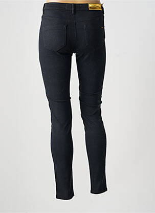 Pantalon slim elasticitate mărime normală negru COUTURIST femeie
