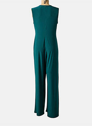 Salopetă-pantalon fără mâneci fără mâneci verde PAZ TORRAS femeie