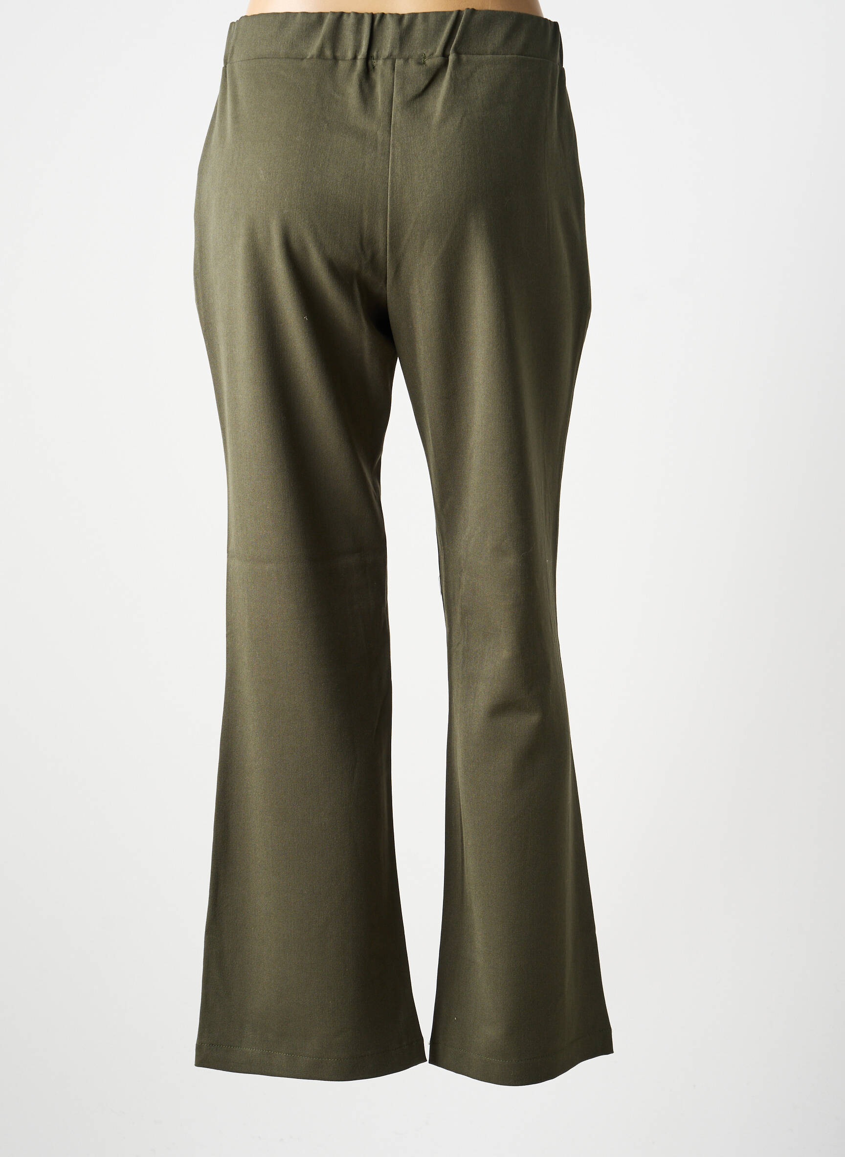 Pantalon evazat elasticitate mărime normală verde CHATELET femeie