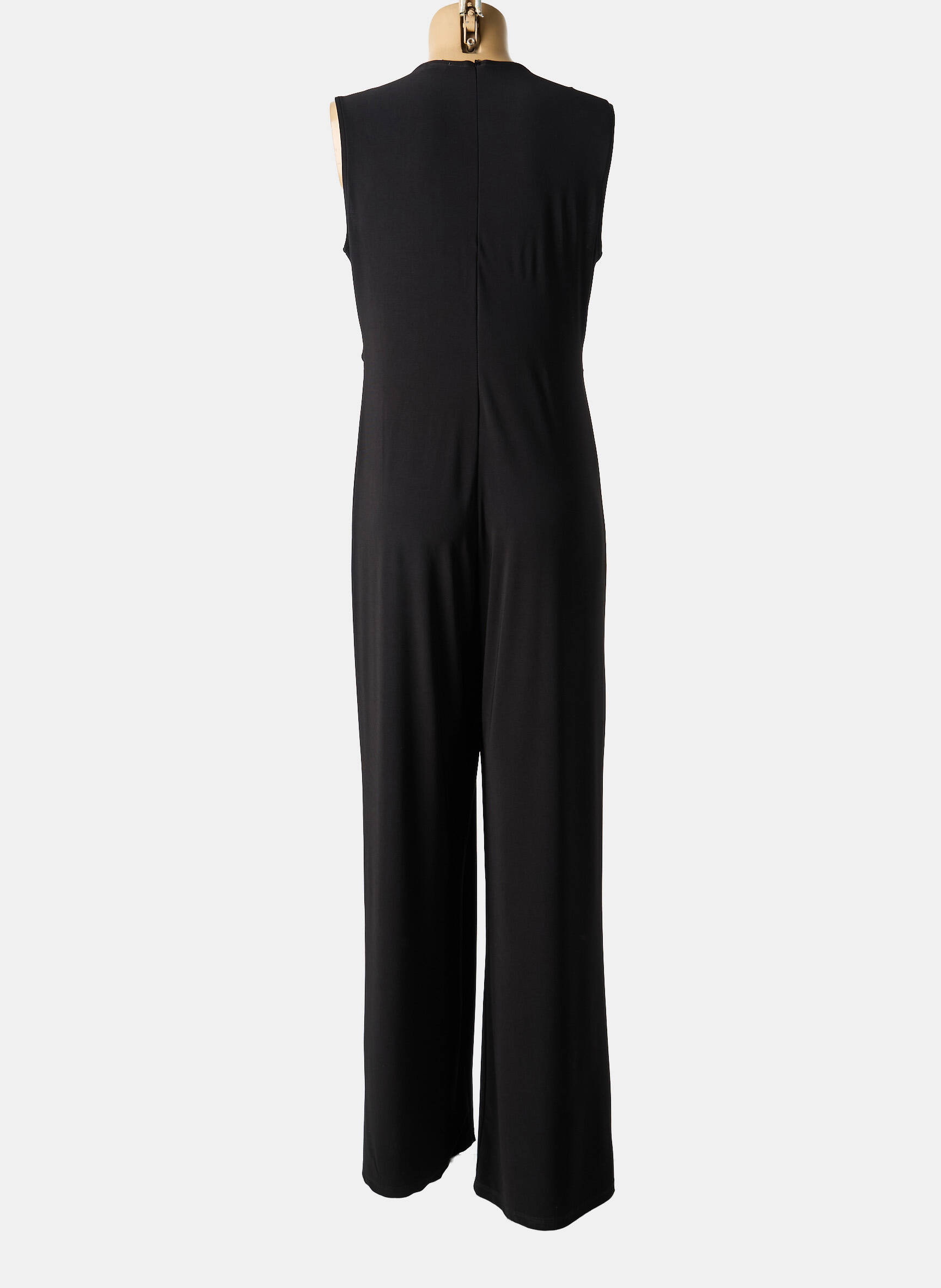 Salopetă-pantalon fără mâneci fără mâneci negru PAZ TORRAS femeie