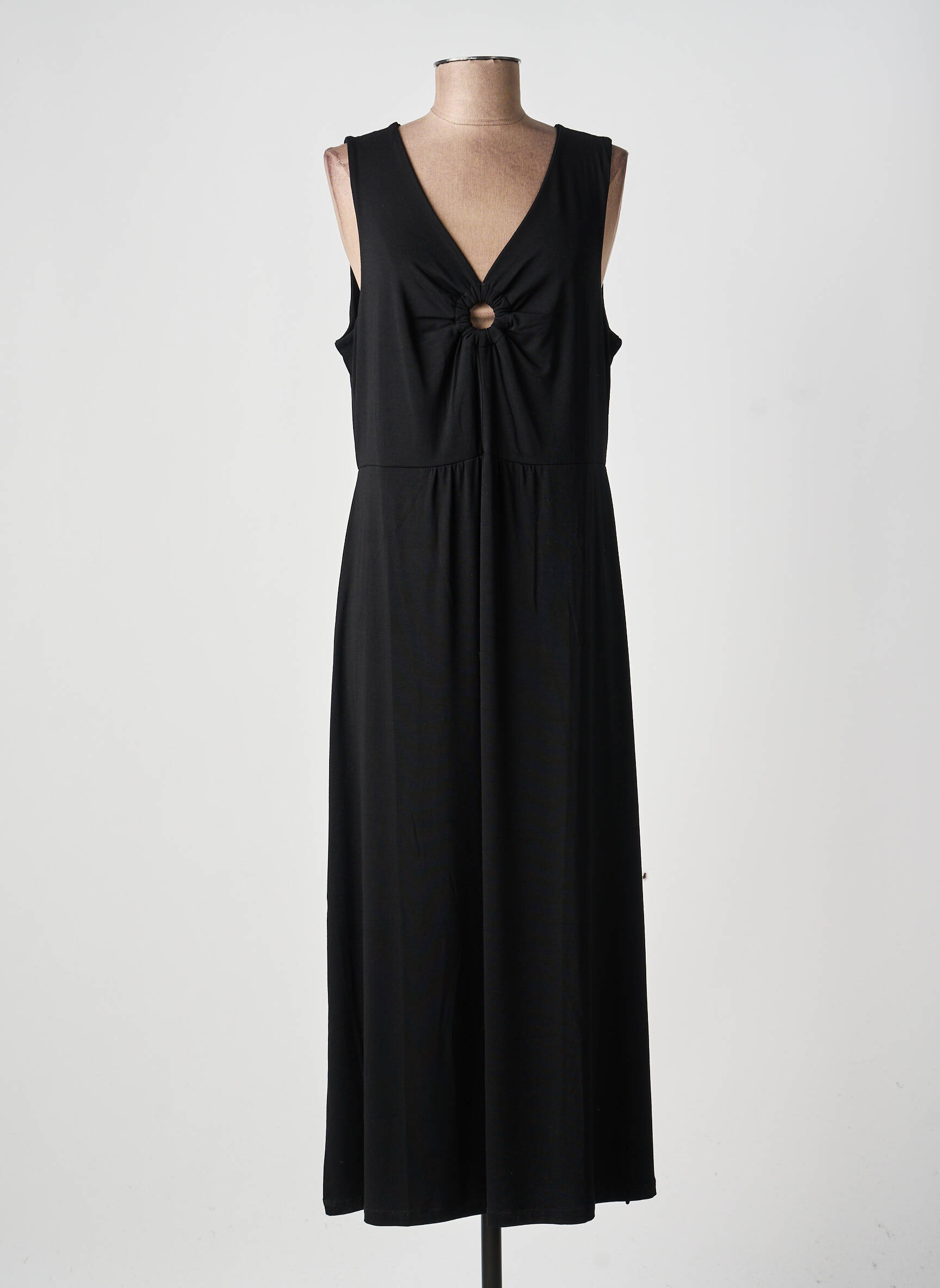 Rochie lungă fără mâneci fără mâneci negru GUITARE femeie