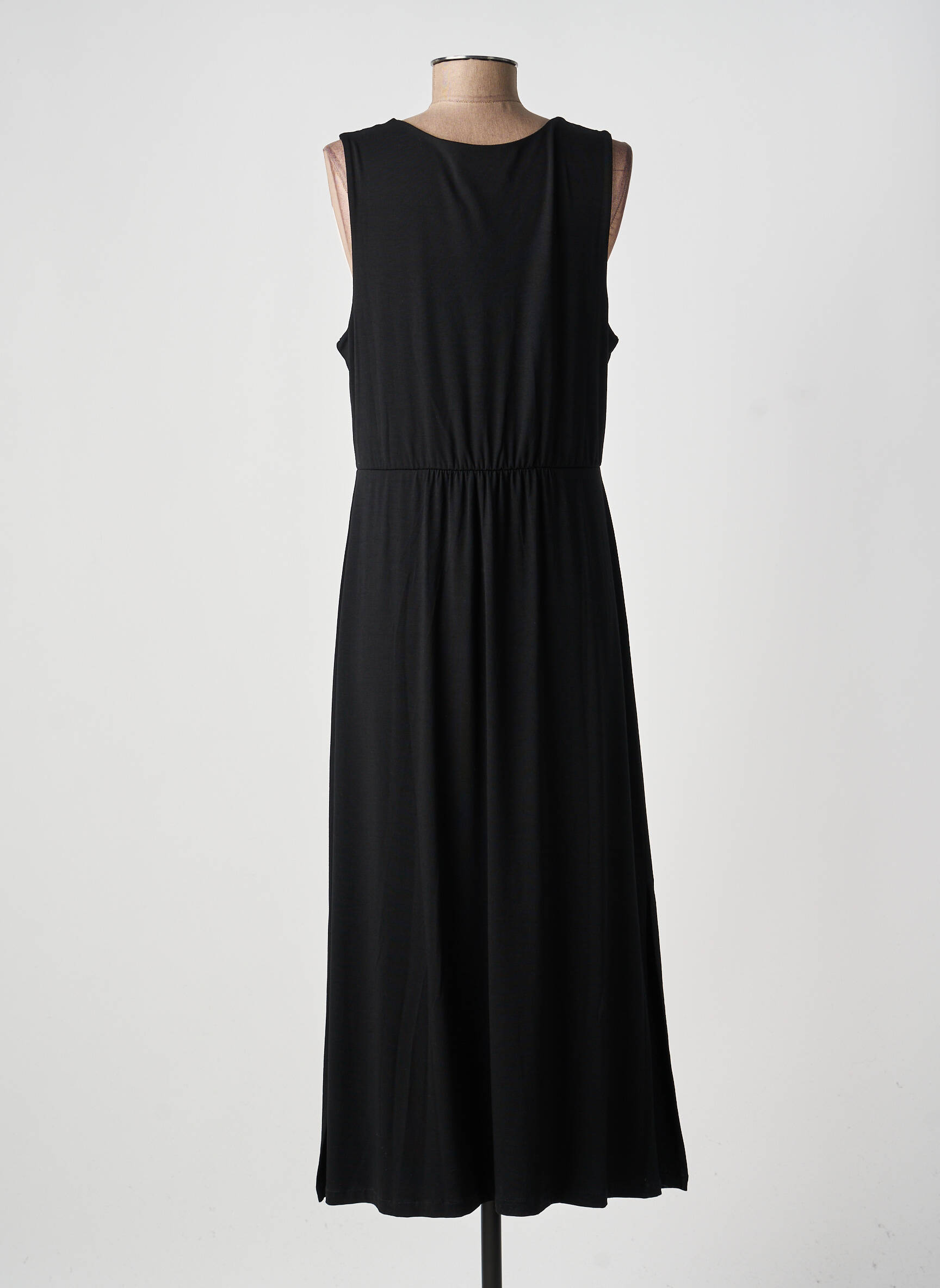Rochie lungă fără mâneci fără mâneci negru GUITARE femeie