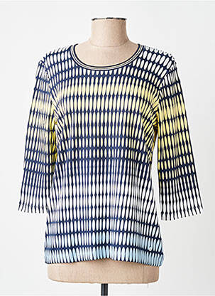 Tricou mâneci 3/4 mâneci 3/4 albastru OLSEN femeie
